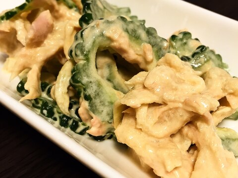 シャキシャキ食感＊ゴーヤと切り干し大根のサラダ